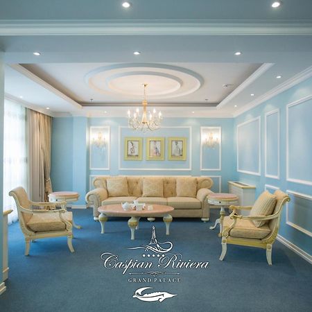 Caspian Riviera Grand Palace Hotel Актау Екстер'єр фото A room at the hotel